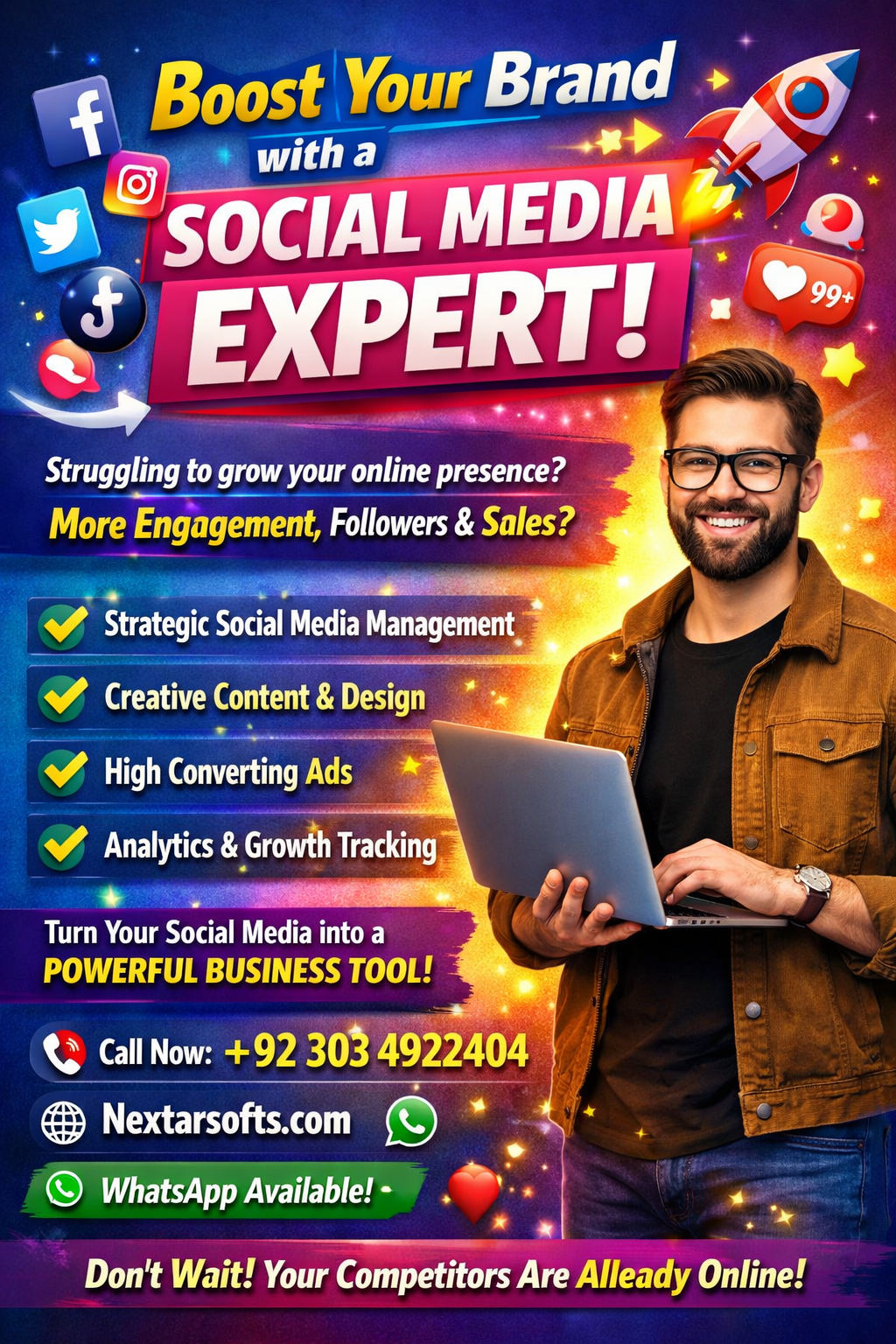 Social Media Marketing Expert | Grow Your Brand Online